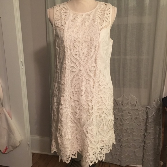 Anthropologie Dresses & Skirts - Anthro White dress by Moulinette Soeurs